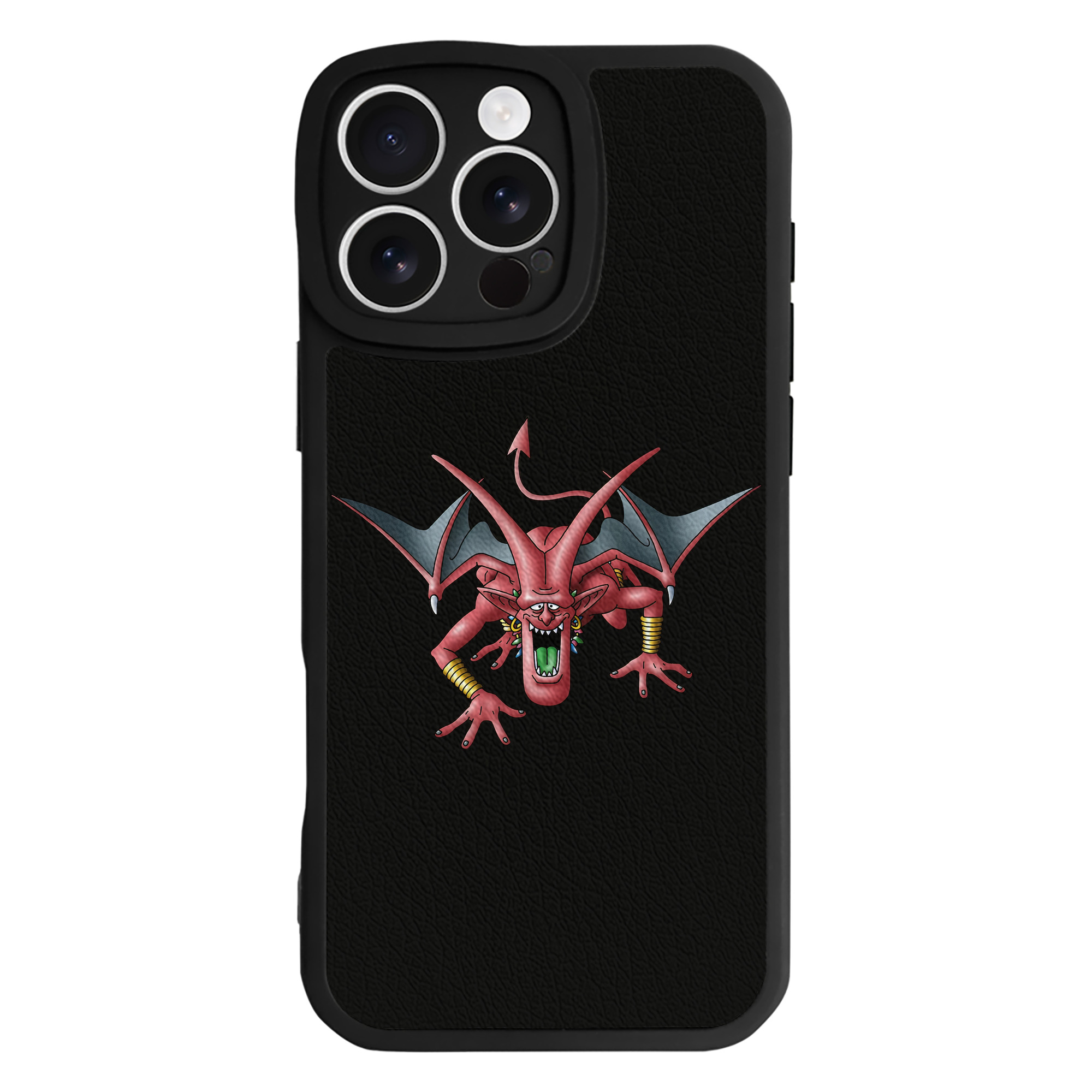 （画像用） ドラゴンクエスト Doragon Kuesuto Dragon Quest 【iPhone 16シリーズ対応】シリコンスマホケース（レザー調） 材質：シリコン